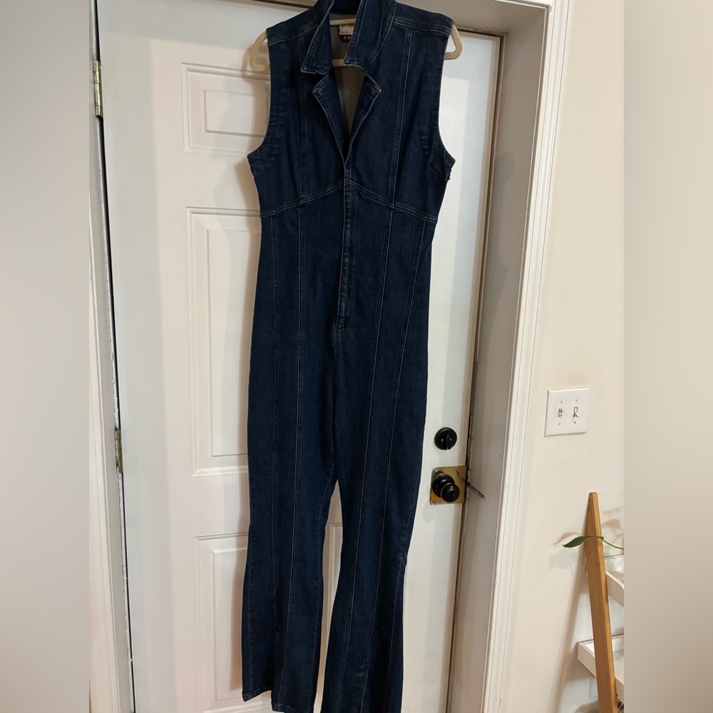 We The Free Denim Jumpsuit